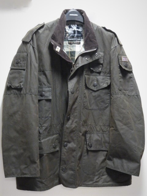 Barbour Cowen Commando Waxed Cotton Jacket Chest 46 inch Used but ...