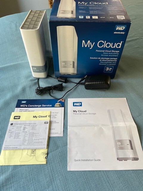 Western Digital 3TB My Cloud Personal Network Attached Storage