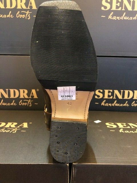 SENDRA SENDRA BOOTS COWBOYSTIEFEL WESTERNSTIEFEL BIKERSTIEFEL MOTORRADSTIEFEL 8833 BRO