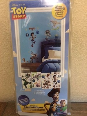 Disney Glow in the Dark Toy Story Room Wall Appliques