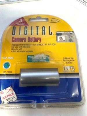 Premium |Battery For MINOLTA NP-700 Camera Battery by Digital Concepts