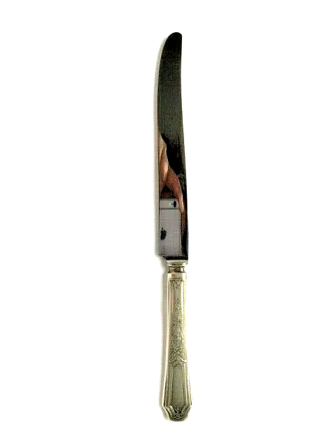 1847 ROGERS BROS INTL SILVERPLATE FRENCH DINNER KNIFE 1924 ANCESTRAL PATTERN 9"