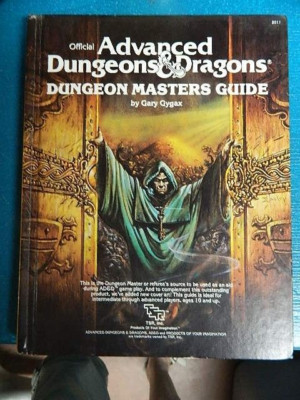 Official Advanced Dungeons & Dragons Dungeon Masters Guide #2011 Hardcover 1979