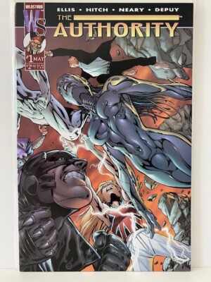 THE AUTHORITY #1 VF/NM (WILDSTORM 1999) *KEY* WARREN ELLIS BRYAN HITCH