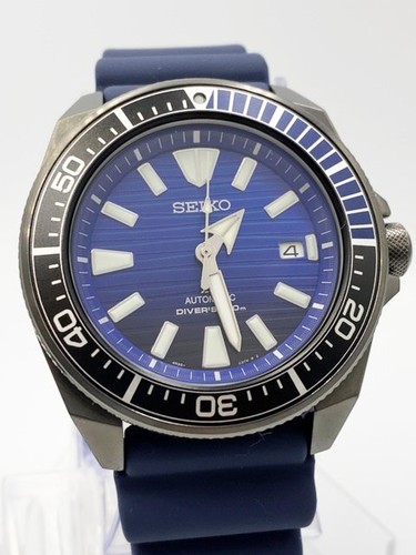 Pre-owned Seiko Prospex Save The Ocean Samurai Srpd09k1 Automatic Warranty
