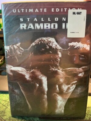 Rambo III (DVD, 1988), Ultimate edition, Brand New, Sealed