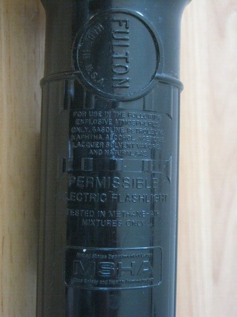Fulton Safety Approved N35 Flashlight