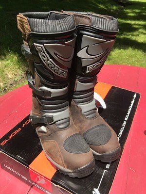 44 Forma Motorcycle Boots Adventure Wp Ce Approved Brown