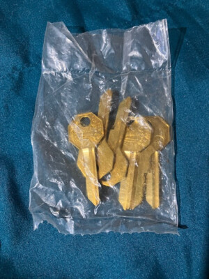 6 Star Brand HBR5 Keyblanks In Original Sealed Bag, Also Marked B40, H98A