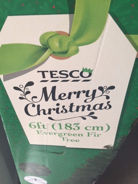 FREE IF COLLECTED 6ft Tesco Christmas  Tree in Beckenham 