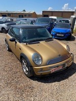 2003 MINI HATCHBACK 1.6 Cooper 3dr Auto DAMAGED REPAIRABLE SALVAGE HATCHBACK Pet