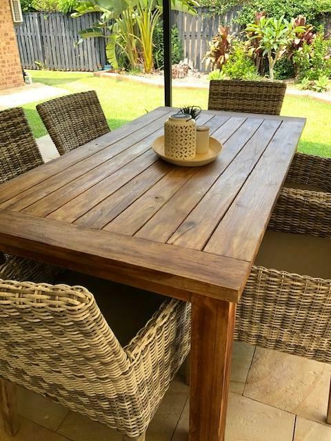 Outdoor Dining Table and 6 chairs | Outdoor Dining Furniture | Gumtree