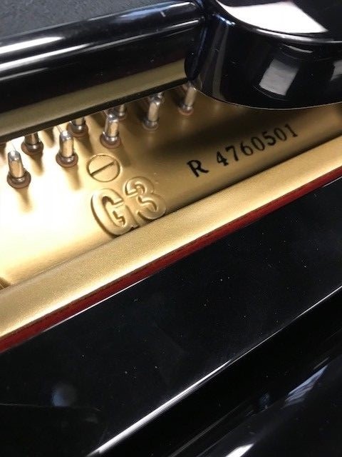 Yamaha G3 Grand Piano Polished Ebony