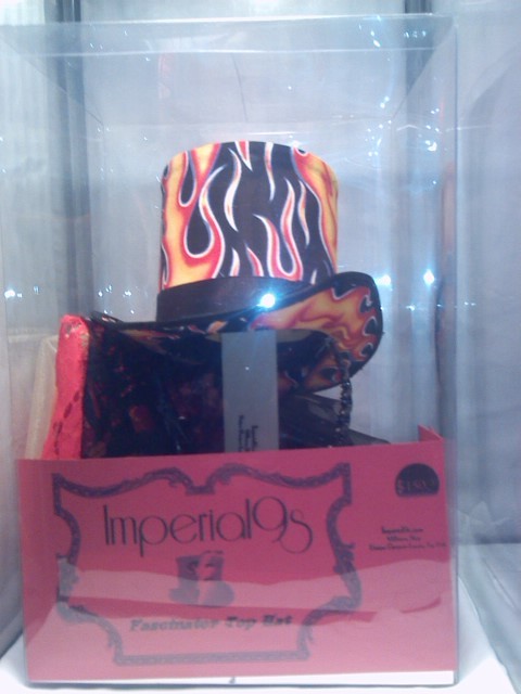 Ladies Veiled Fascinator Topper -matching clutch -Bridal -burlesque  -cyberpunk