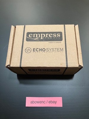 Empress Effects Echosystem Dual System Delay Pedal  New Free Shipping