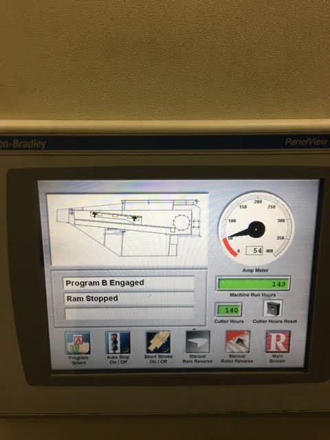 2013 Vecoplan Vaz 1300 M Shredding line