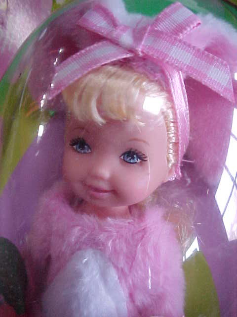 2002 Target SPECIAL EDITION KELLY doll Lil Bunny Barbie sister Easter Garden