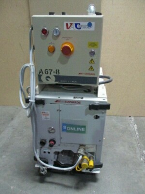 BOC Edwards QDP40 Dry Mechanical Vacuum Pump w/ Q Series 2- MCM Controller, LAM