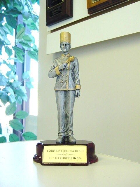 CHEF BAKE-OFF SCULPTURE AWARD TROPHY COOK OFF COOKING FREE ENGRAVING C~RFC-771