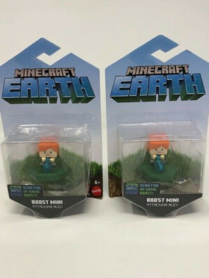 (2) Minecraft: Earth Boost Mini - Attacking Alex - Scan for in-game boost! NIP!