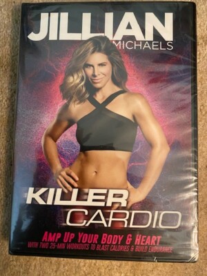 Jillian Michaels Expert Killer Cardio DVD 50-Minute Workout Brand New Sealed 