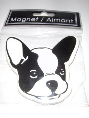 New ceramic magnet - boston terrier