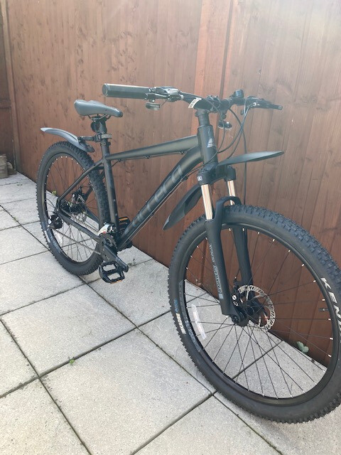 carrera vengeance mens mountain bike black large