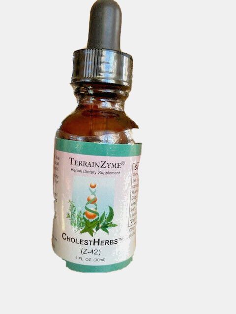NEW Apex Energetics - TerrainZyme CholestHerbs (Z-42) 1oz un