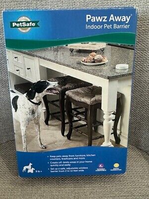 Petsafe Pawz Away Indoor Pet Barrier Wireless Keep Dogs Cat ZND-1200 Opened New