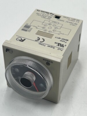 Fuji Electric MS4SF-AP1T 100-240VAC 0.6s to 12s Analog Super Timer New in Box
