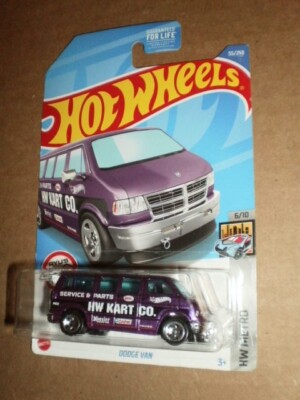 HOT WHEELS Dodge Van / HW Kart Co. / Purple