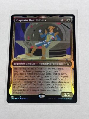 Captain Rex Nebula Showcase Unfinity Foil #257