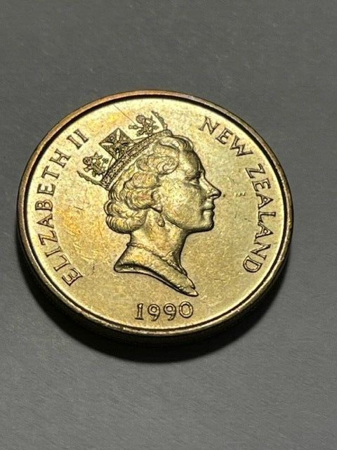 1990 New Zealand 2 Dollars AU+ #9970 | eBay