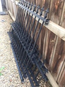 Decorative Powder Coated Aluminium Fence Panels Building