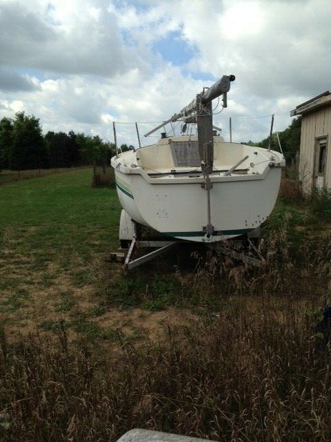 1980 AMF Alcort 21' Sailboat w Trailer | Grandville, MI | No Fees & No Reserve