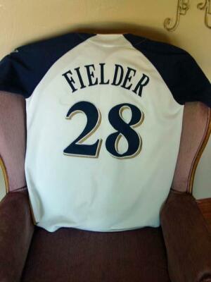 Brewers Fielder ベースボールユニフォーム 28番 XL Milwaukee Brewers : PRINCE FIELDER #28 MLB Baseball