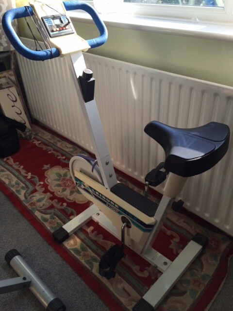 first exercise bike