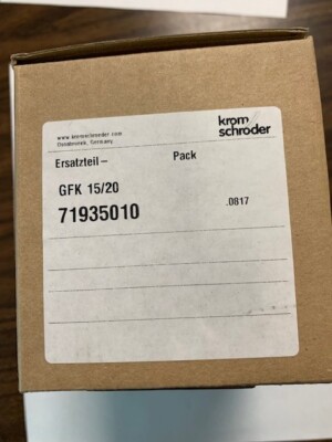 Krom Schroder 71935010 GFK 15/20 Filter Kit