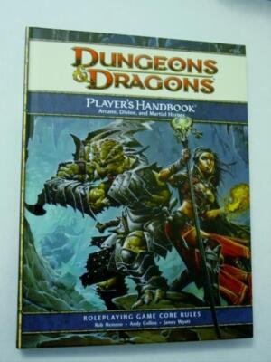 WotC - D&D Dungeons & Dragons - Player's Handbook + Player's Handbook #2 - 4e