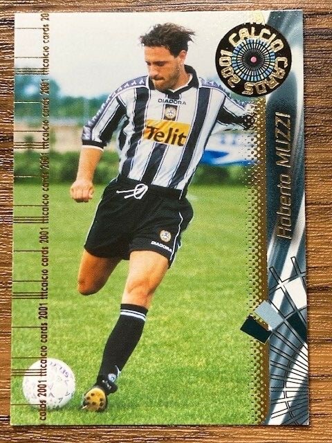 Free Shipping! Panini Calcio Cards 2001 Serie A #90 Roberto