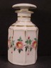 1800's French Porcelain Sevres Hand Painted Flower Gilt Old Paris Perfume Bottle