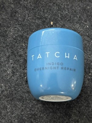 TATCHA INDIGO Overnight Repair Serum in Cream Treatment 0.34oz 10mL Travel Size