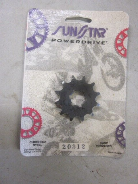 NOS Sunstar 20312 Chromoly made in Japan 12 T Sprocket Yamaha