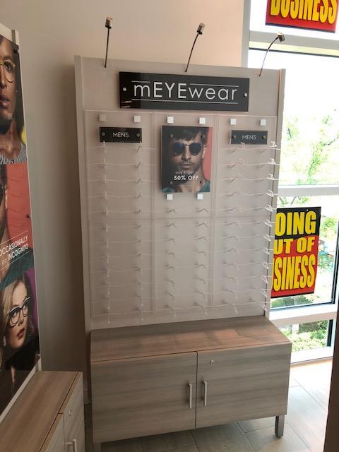 EyeDesigns Eyeglass Frame displays; Nearly new; Strata design; Holds up to 900!!