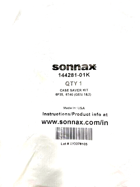 Ford 6F35 (GEN. 1,2 , 3).G M 6T40  Sonnax Transmission Case Saver Kit 144281-01K