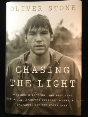 Oliver Stone Chasing The Light Signed 1st Edition