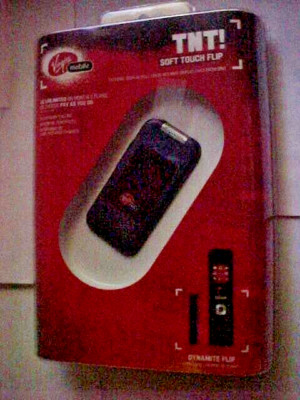 Kyocera TNT Prepaid Flip Phone Virgin Mobile