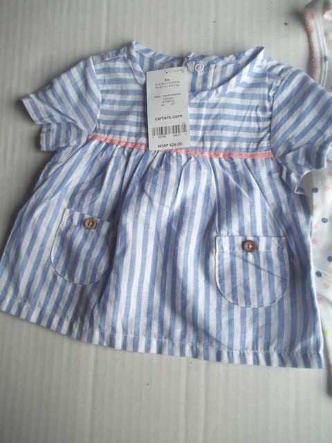 2~3~Piece-Summer Outfit~Size~6 Months & 12 Months~New/W tags