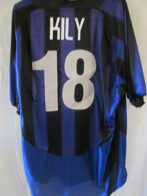 ウェア inter 2003 2004  Internazionale Inter Milan Jersey Home football shirt 2003