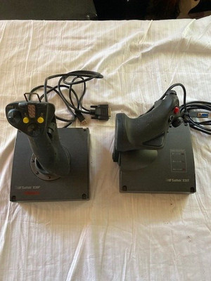 FLIGHT SIM SAITEK X36 programable joystick and throttle PC Flight Controller
